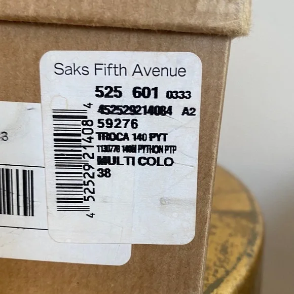 Excellent Christian Louboutin Troca 140 Python Pixel - Red Bottoms Size EU 38 - Picture 13 of 16